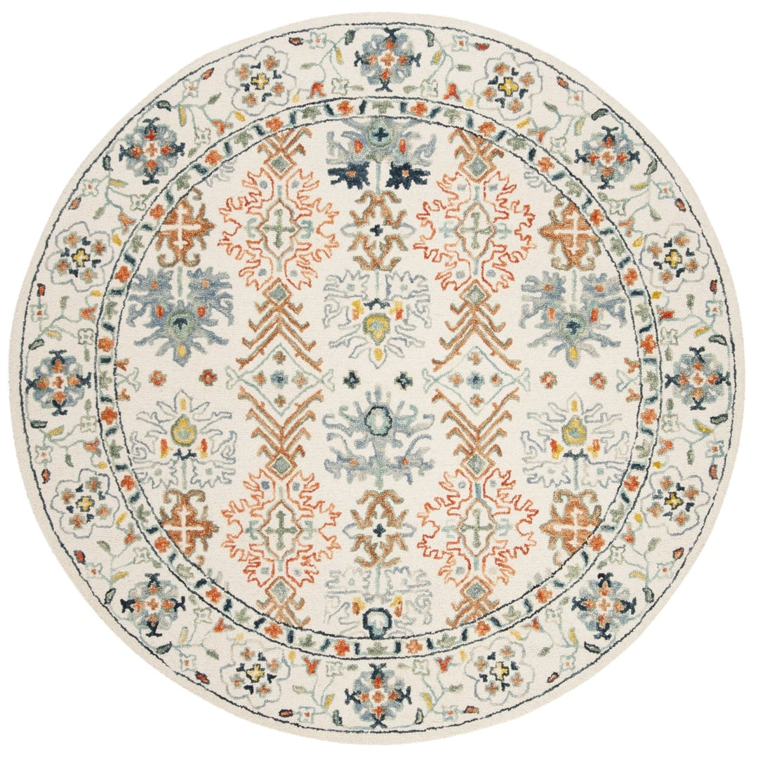 SAFAVIEH Aspen APN310A Handmade Ivory / Blue Rug Image 1