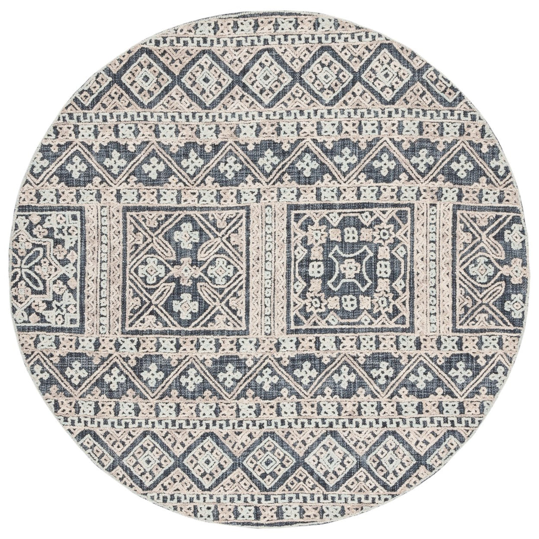 SAFAVIEH Aspen Collection APN532H Handmade Charcoal Rug Image 4