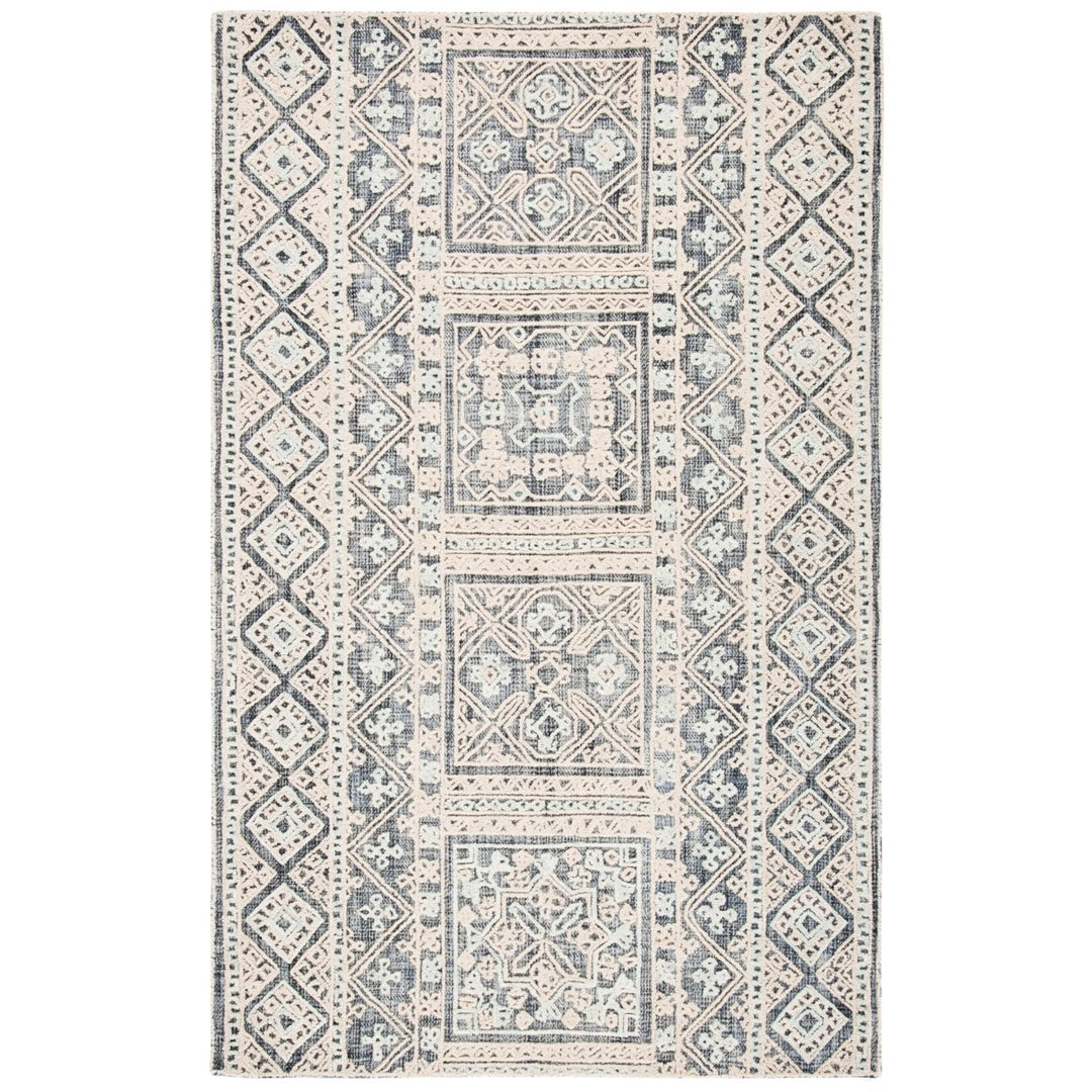 SAFAVIEH Aspen Collection APN532H Handmade Charcoal Rug Image 1