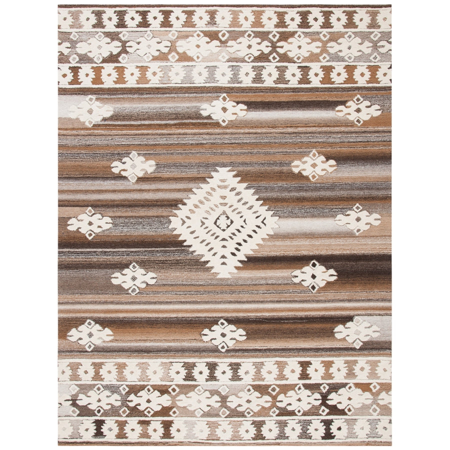 SAFAVIEH Aspen APN550A Handmade Ivory / Light Brown Rug Image 1