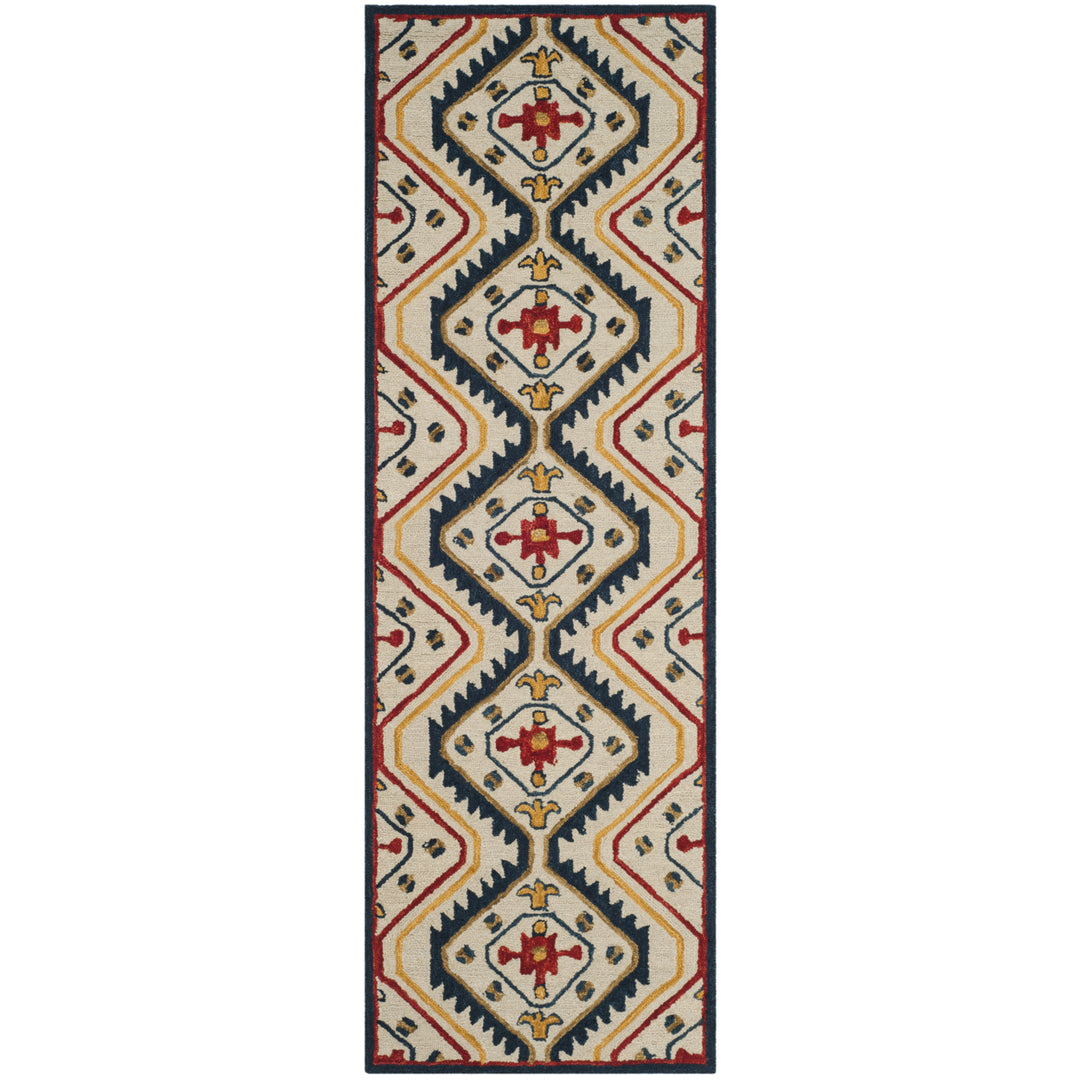 SAFAVIEH Aspen APN701A Handmade Ivory / Multi Rug Image 5