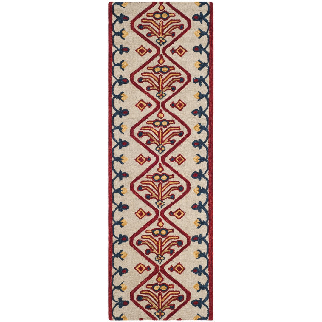 SAFAVIEH Aspen APN703A Handmade Ivory / Multi Rug Image 1