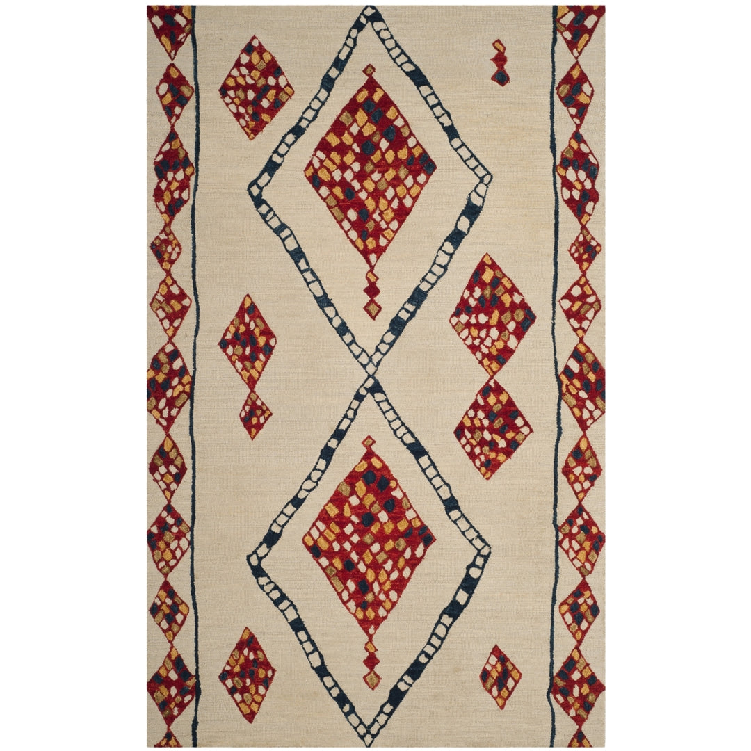 SAFAVIEH Aspen APN702A Handmade Ivory / Multi Rug Image 10