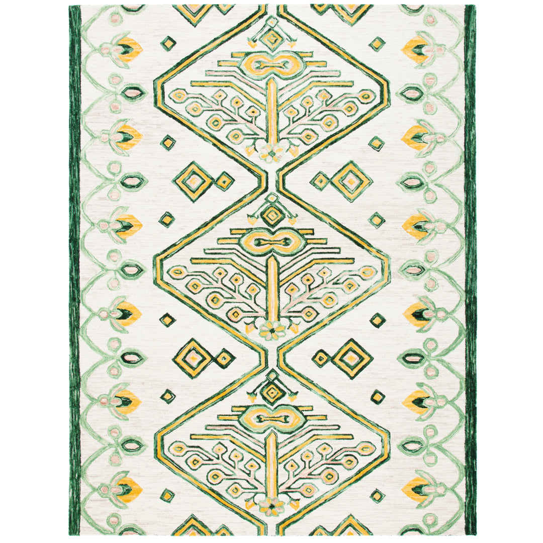 SAFAVIEH Aspen APN703C Handmade Ivory / Yellow Rug Image 1