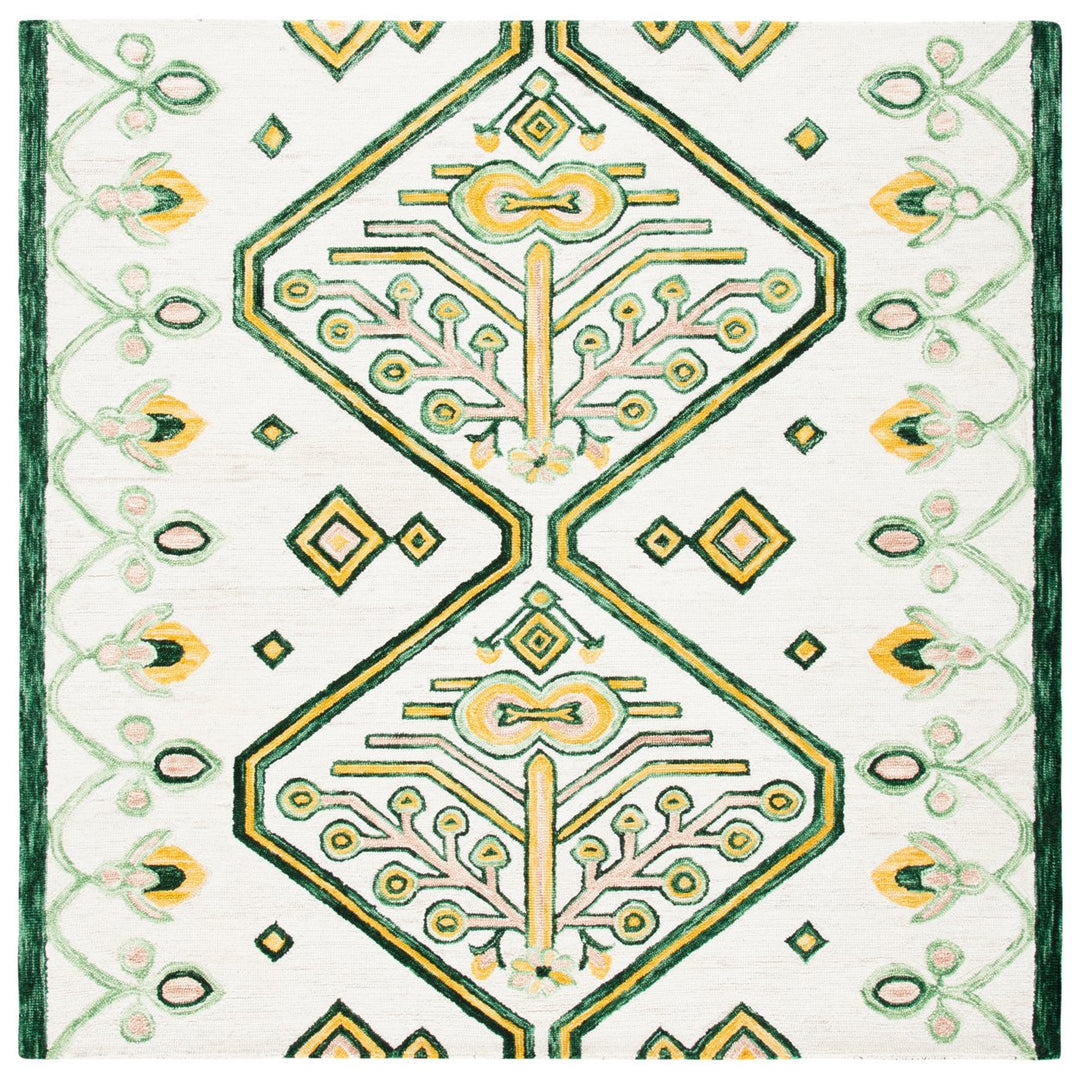 SAFAVIEH Aspen APN703C Handmade Ivory / Yellow Rug Image 1