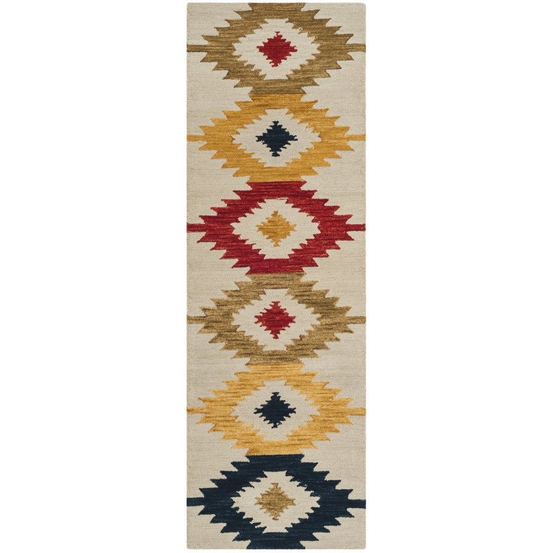 SAFAVIEH Aspen APN704A Handmade Ivory / Multi Rug Image 1