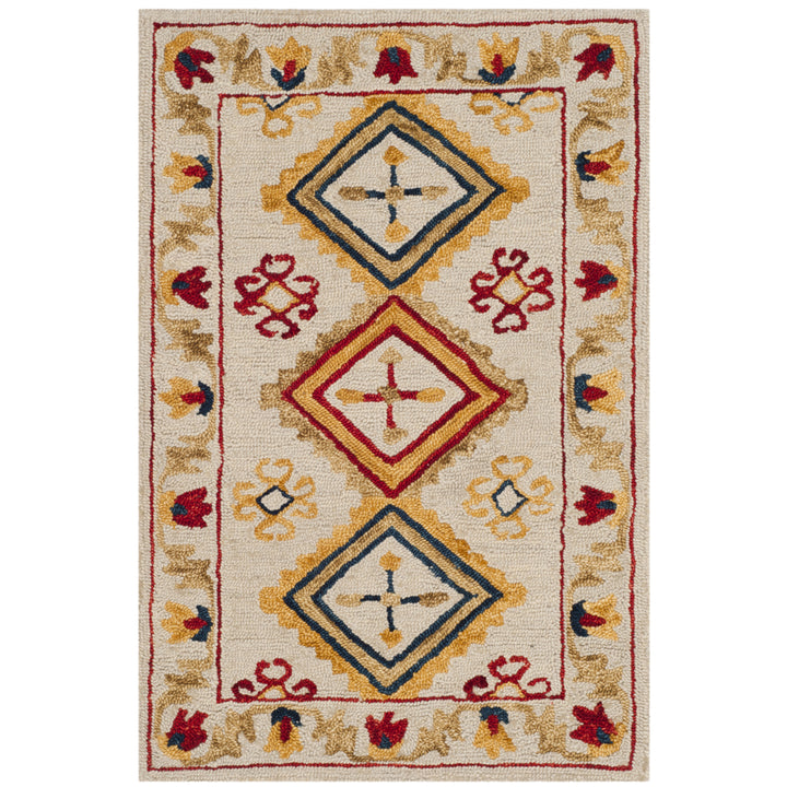 SAFAVIEH Aspen APN706A Handmade Ivory / Multi Rug Image 8