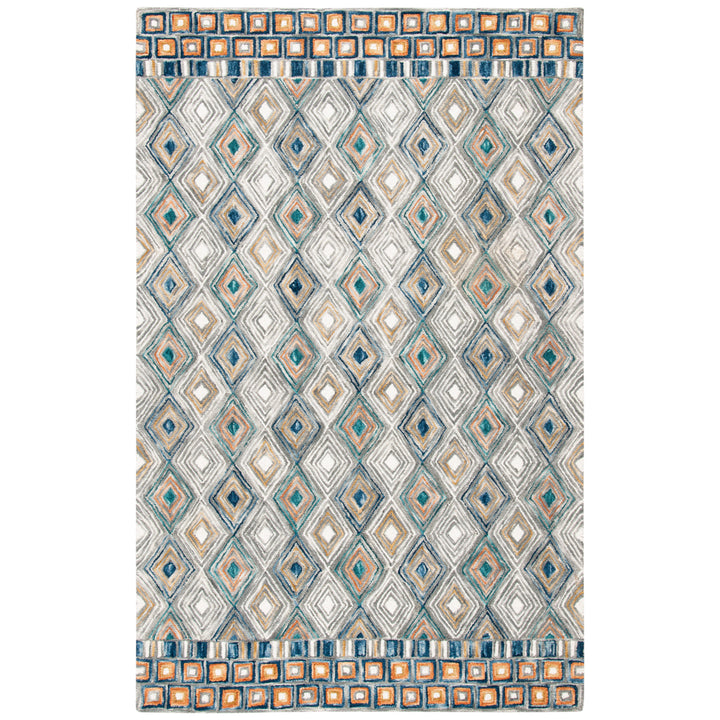 SAFAVIEH Aspen APN810Y Handmade Green / Gold Rug Image 8