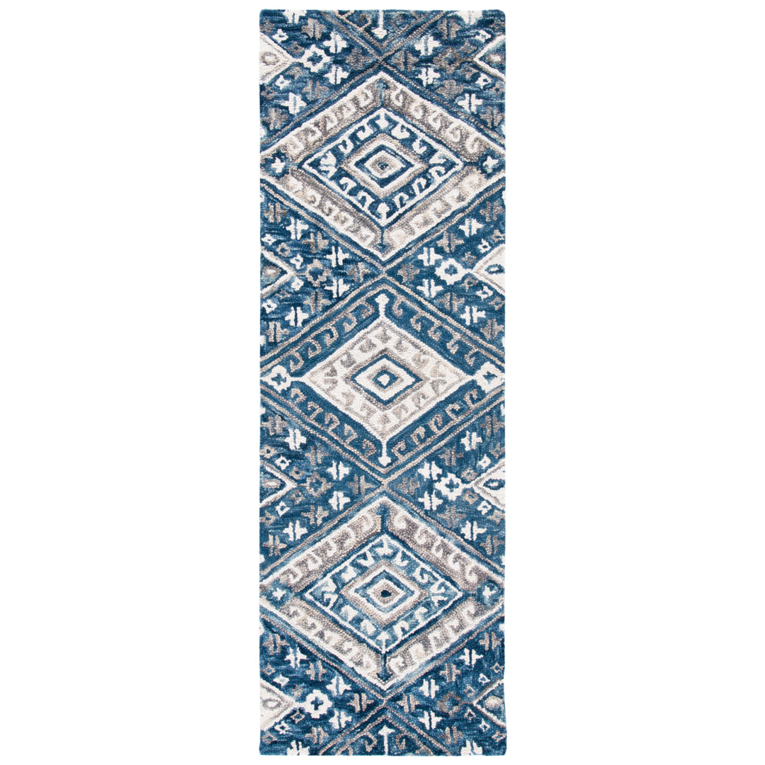 SAFAVIEH Aspen APN825F Handmade Grey / Ivory Rug Image 5