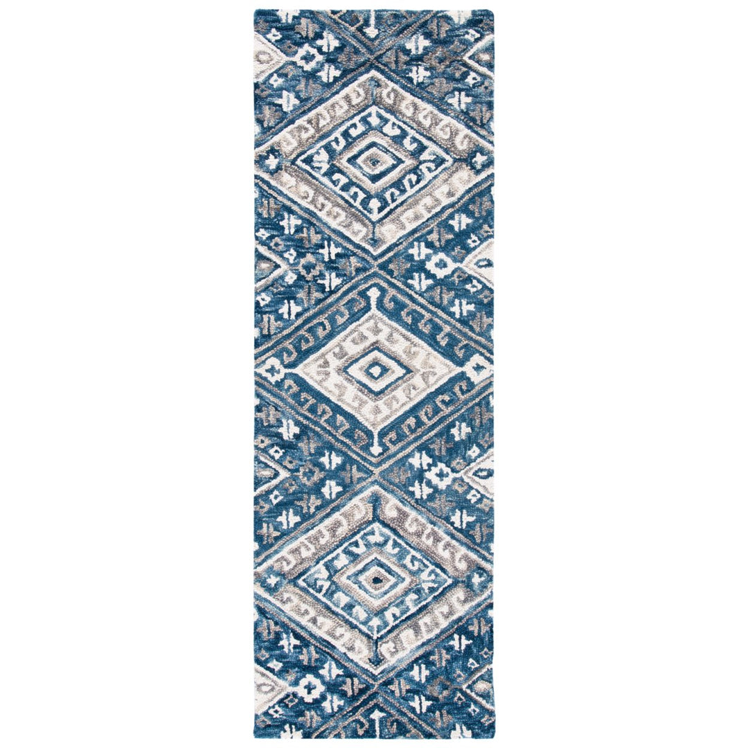 SAFAVIEH Aspen APN825F Handmade Grey / Ivory Rug Image 1