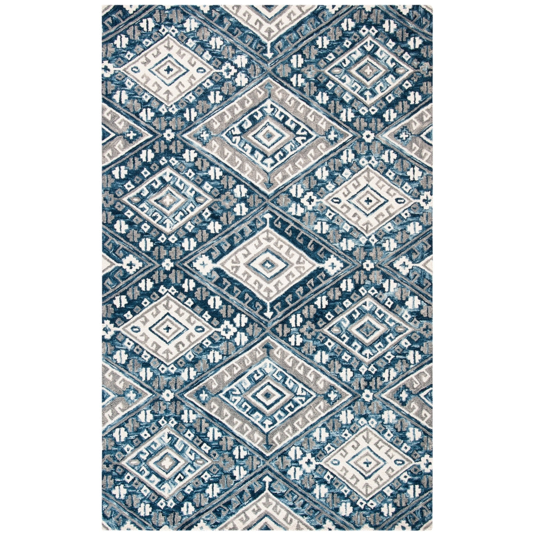 SAFAVIEH Aspen APN825F Handmade Grey / Ivory Rug Image 10