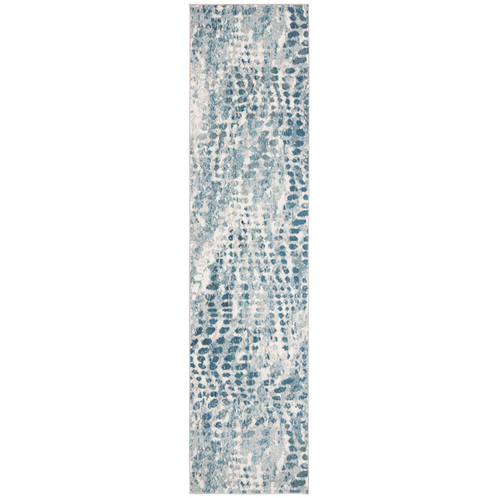 SAFAVIEH Aria Collection ARA121A Cream / Teal Rug Image 3