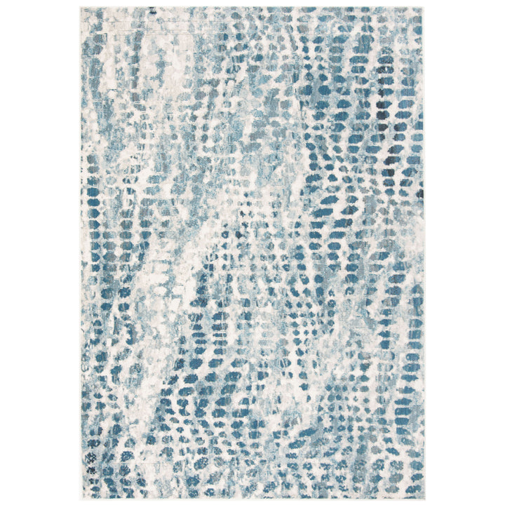 SAFAVIEH Aria Collection ARA121A Cream / Teal Rug Image 5