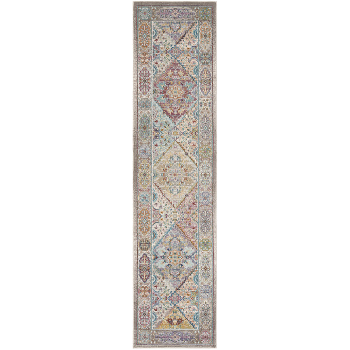 SAFAVIEH Aria Collection ARA127C Cream / Multi Rug Image 5