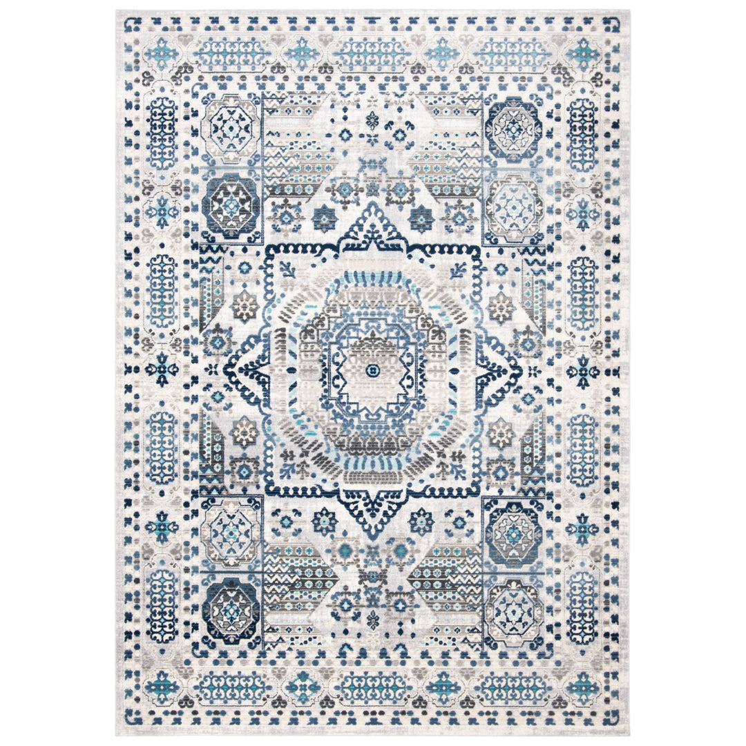 SAFAVIEH Aria Collection ARA714F Grey / Cream Rug Image 10