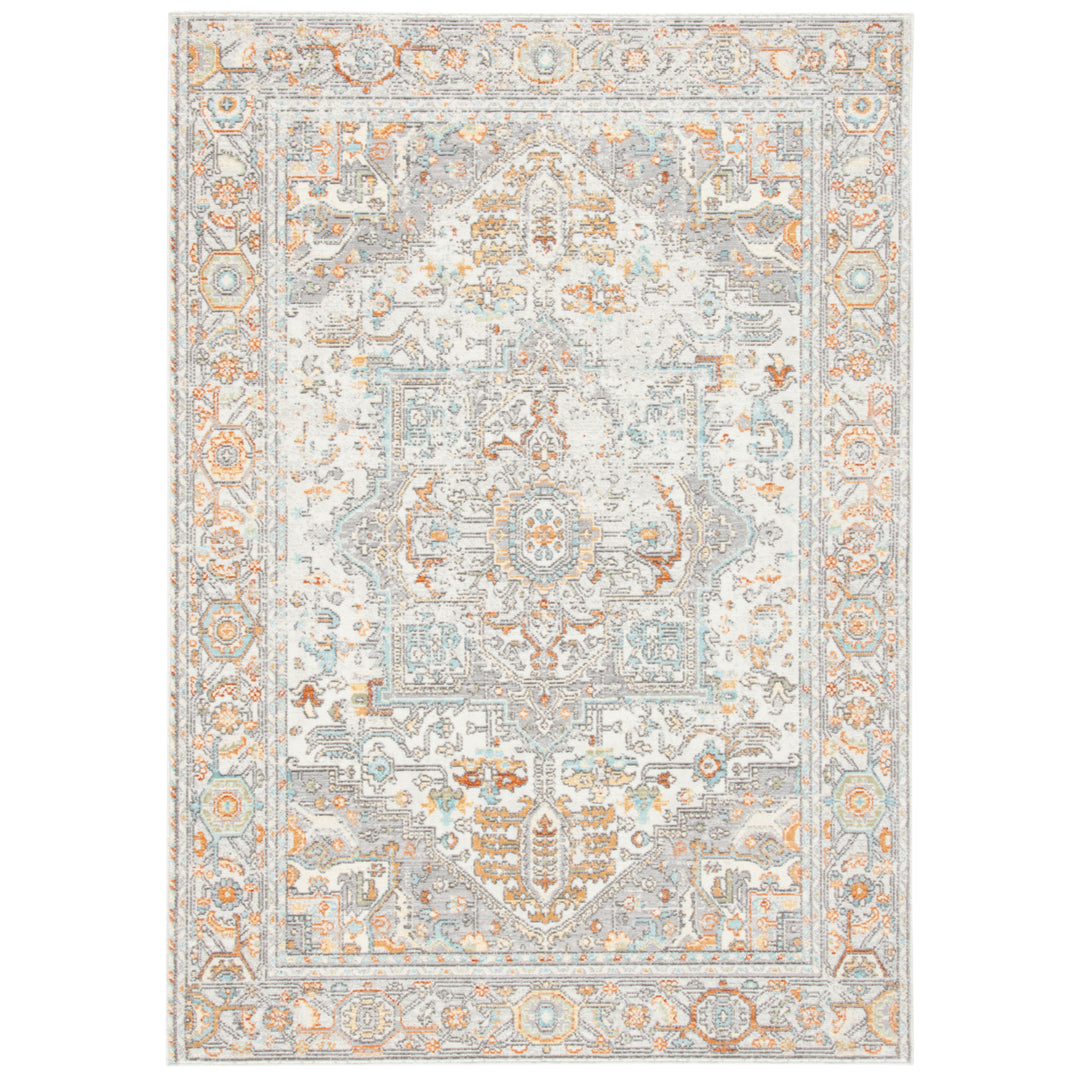 SAFAVIEH Aria Collection ARA580B Beige / Grey Rug Image 10