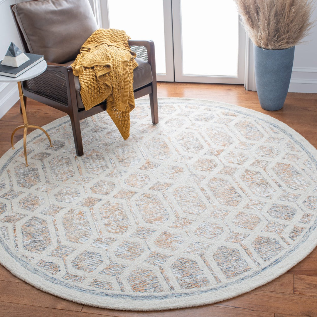 SAFAVIEH Artistry ARR665D Handmade Ivory / Gold Rug Image 8