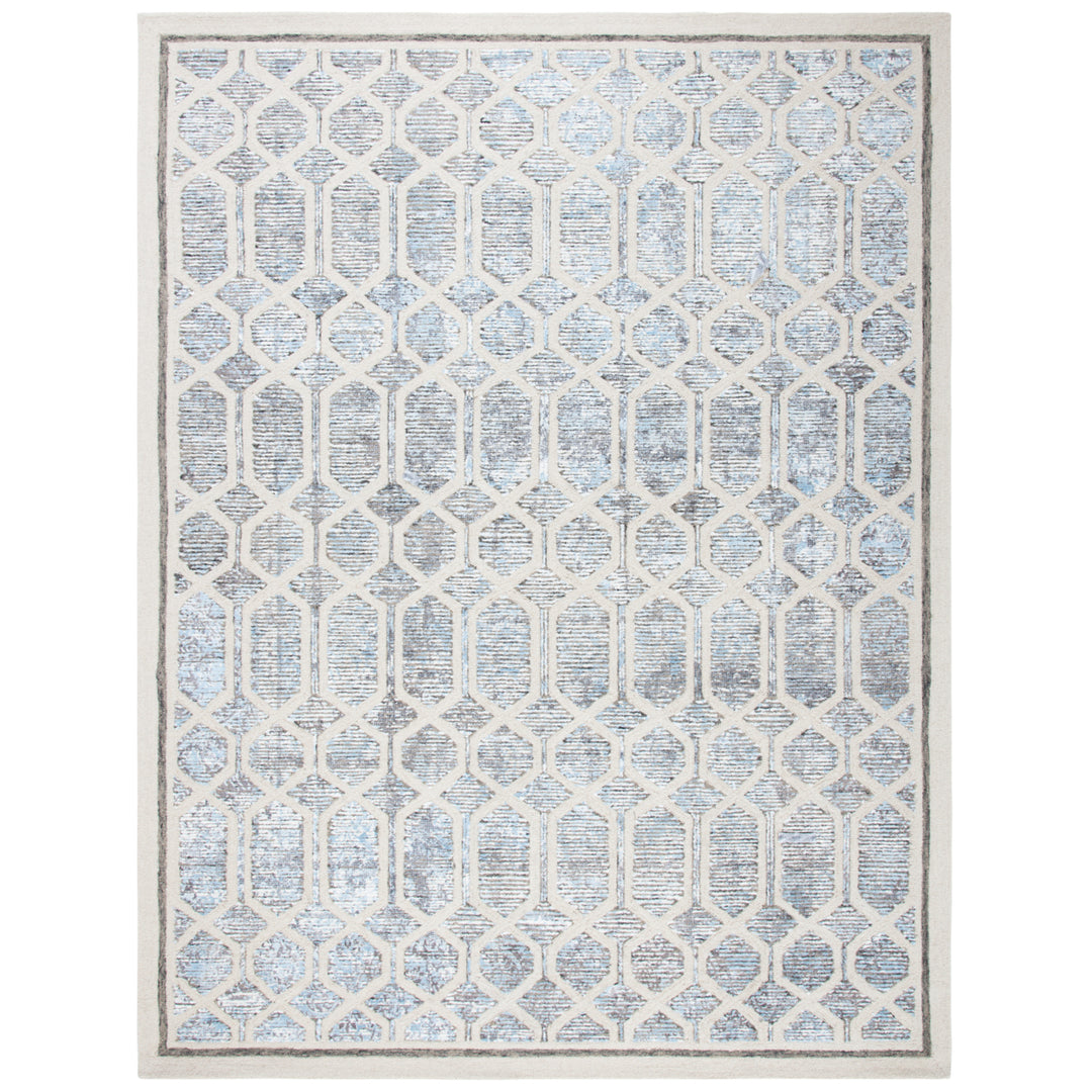 SAFAVIEH Artistry ARR665M Handmade Ivory / Blue Rug Image 11