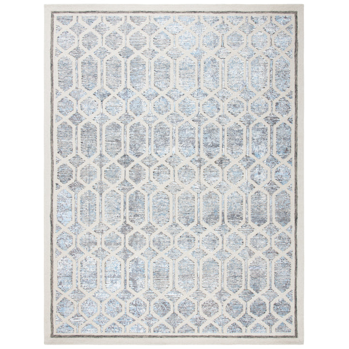 SAFAVIEH Artistry ARR665M Handmade Ivory / Blue Rug Image 11