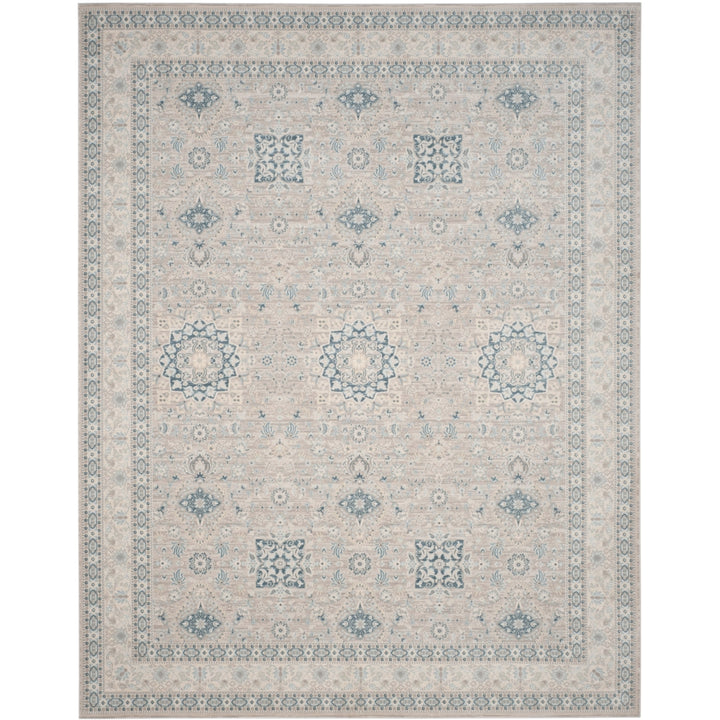 SAFAVIEH Archive Collection ARC671A Grey / Blue Rug Image 1