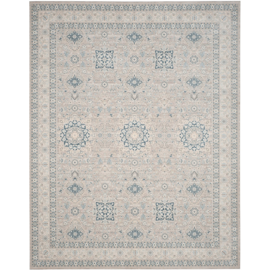 SAFAVIEH Archive Collection ARC671A Grey / Blue Rug Image 1