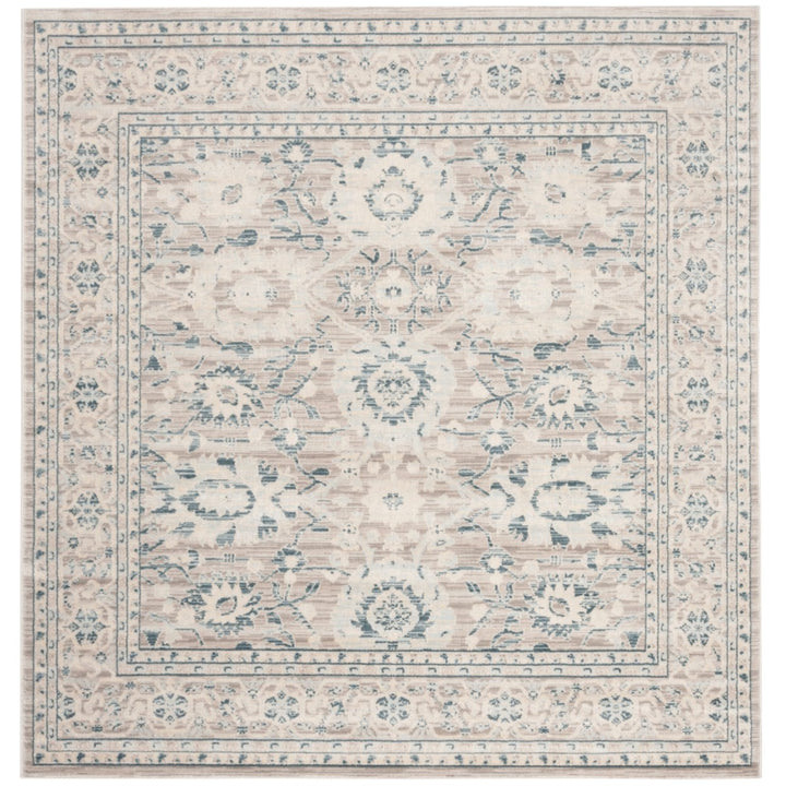 SAFAVIEH Archive Collection ARC670A Grey / Blue Rug Image 6