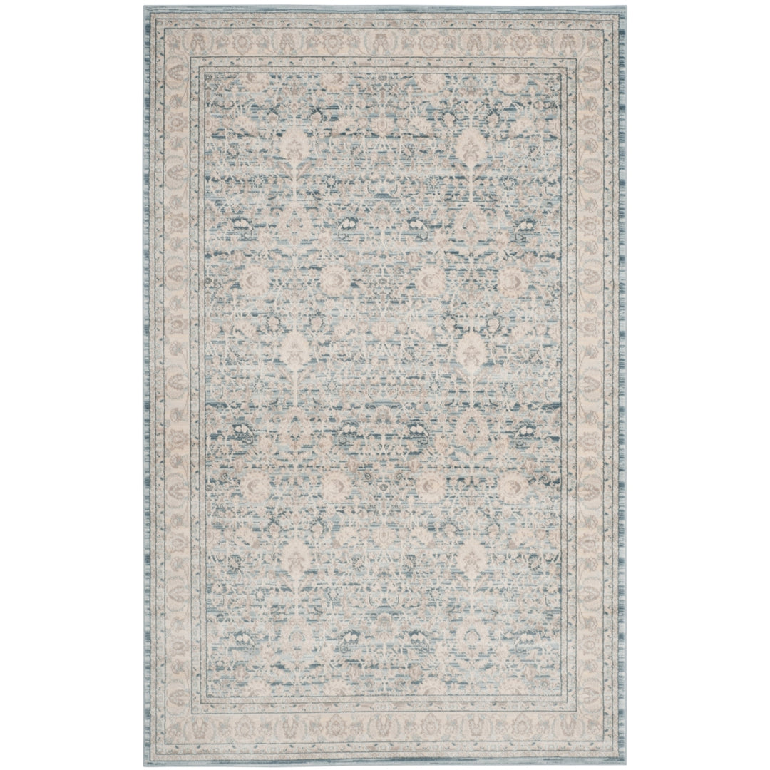 SAFAVIEH Archive Collection ARC672B Blue / Grey Rug Image 5