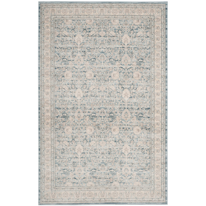 SAFAVIEH Archive Collection ARC672B Blue / Grey Rug Image 5