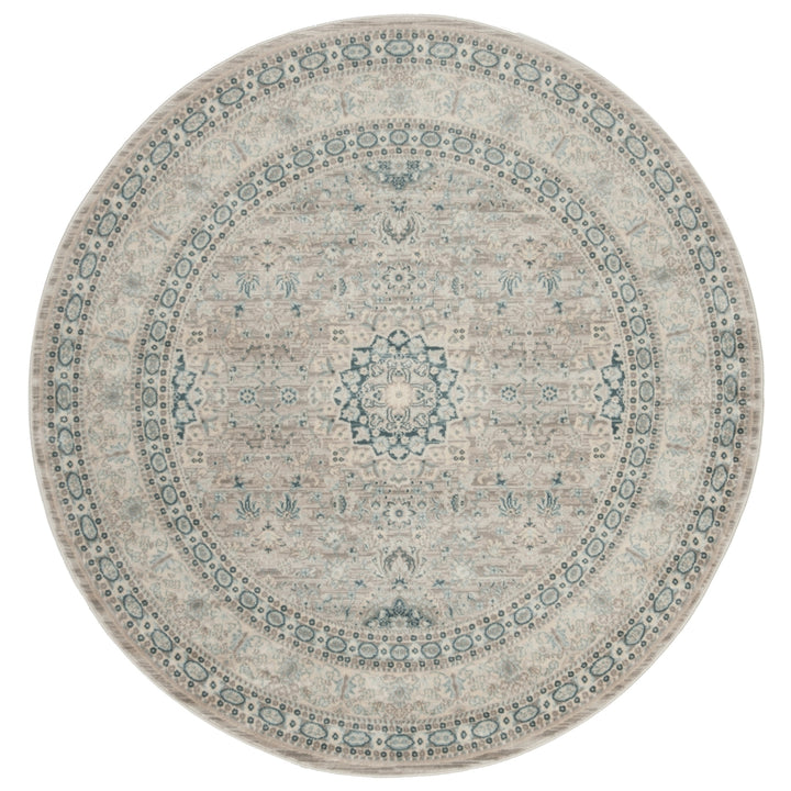 SAFAVIEH Archive Collection ARC671A Grey / Blue Rug Image 4