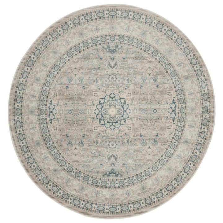 SAFAVIEH Archive Collection ARC671A Grey / Blue Rug Image 1