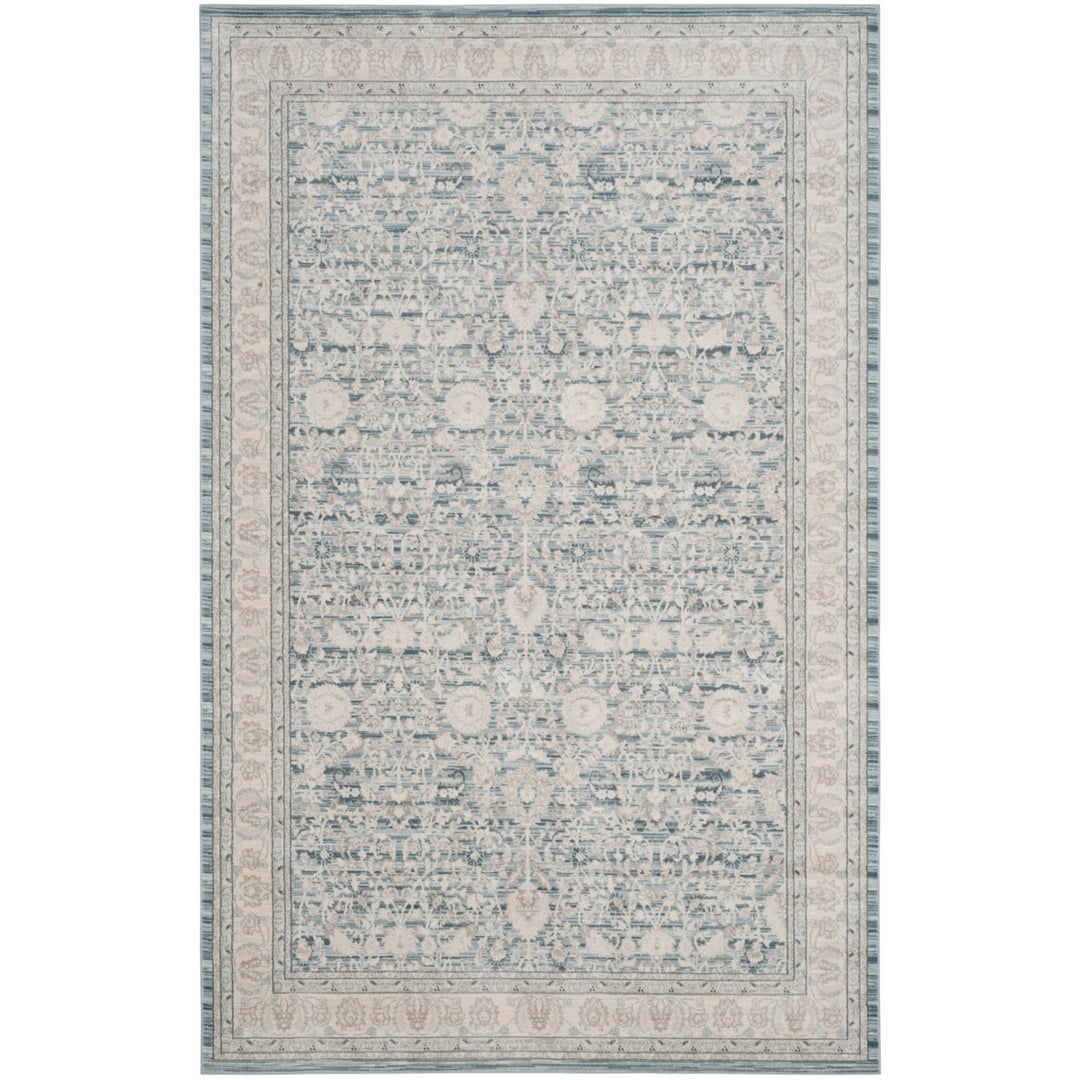 SAFAVIEH Archive Collection ARC672B Blue / Grey Rug Image 6