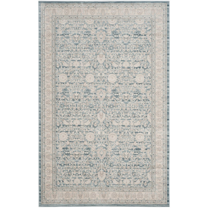 SAFAVIEH Archive Collection ARC672B Blue / Grey Rug Image 6