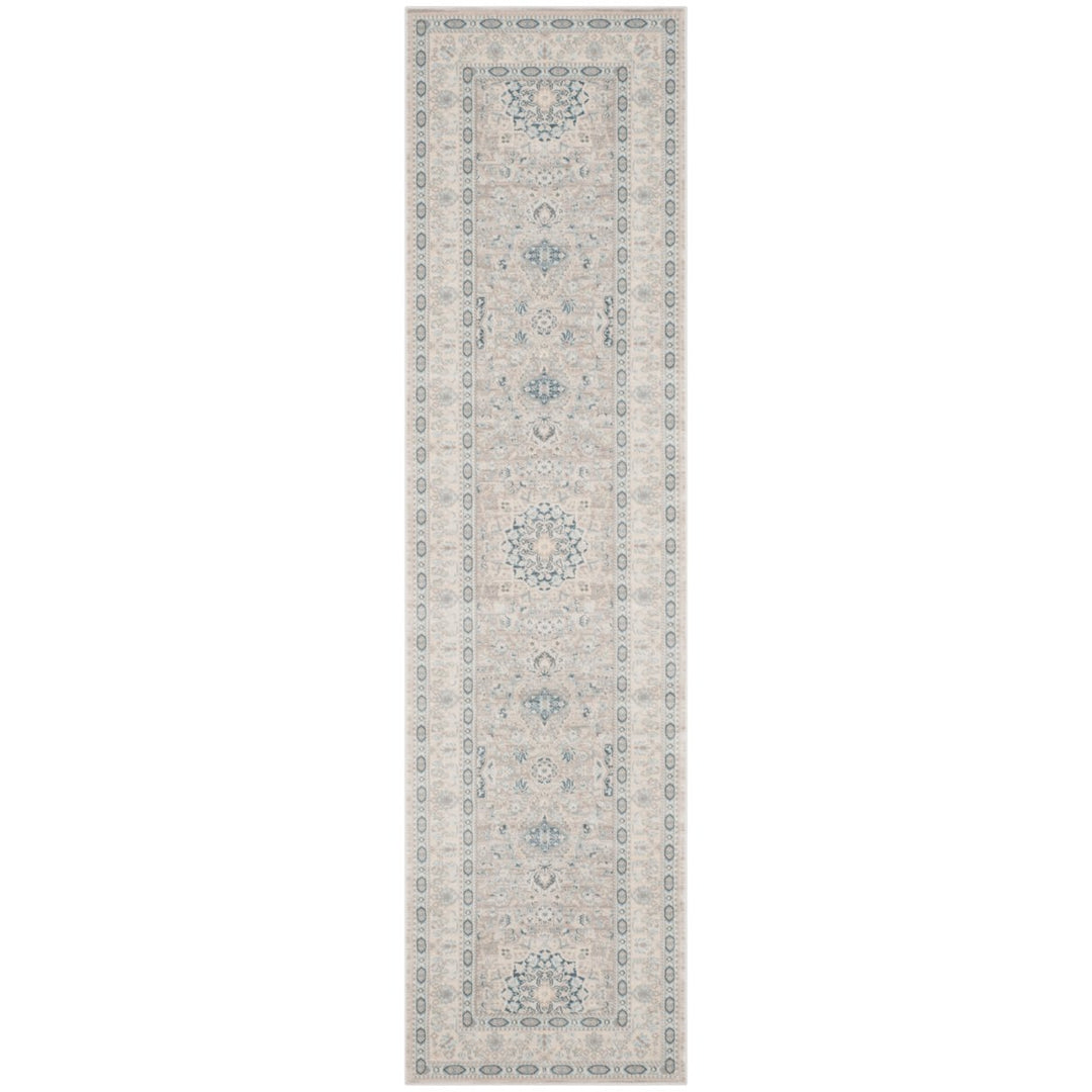 SAFAVIEH Archive Collection ARC671A Grey / Blue Rug Image 5