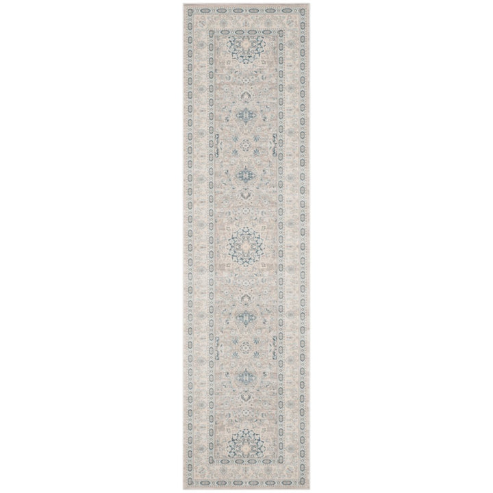 SAFAVIEH Archive Collection ARC671A Grey / Blue Rug Image 5