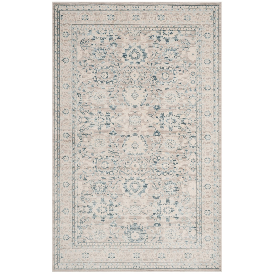 SAFAVIEH Archive Collection ARC670A Grey / Blue Rug Image 8