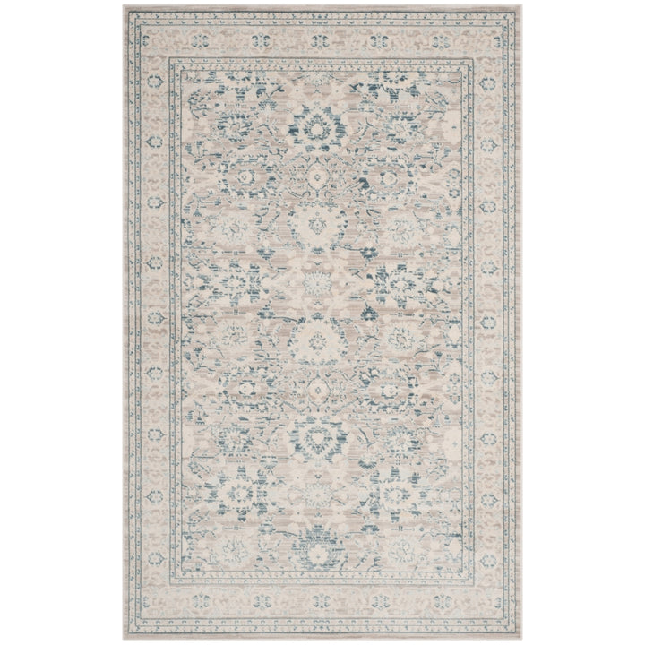 SAFAVIEH Archive Collection ARC670A Grey / Blue Rug Image 8