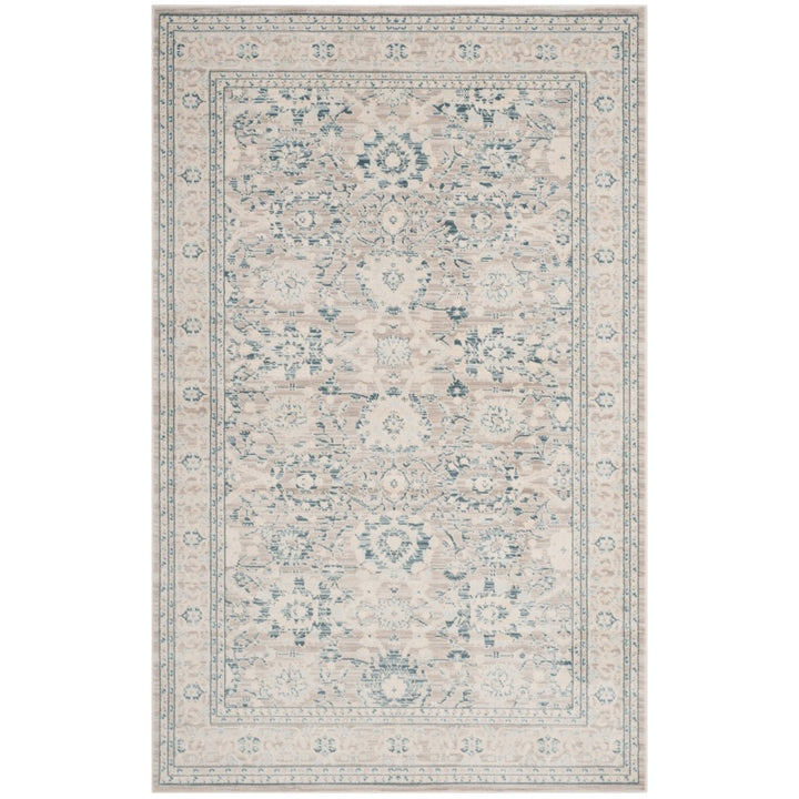 SAFAVIEH Archive Collection ARC670A Grey / Blue Rug Image 1