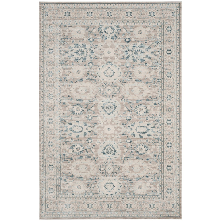 SAFAVIEH Archive Collection ARC670A Grey / Blue Rug Image 9