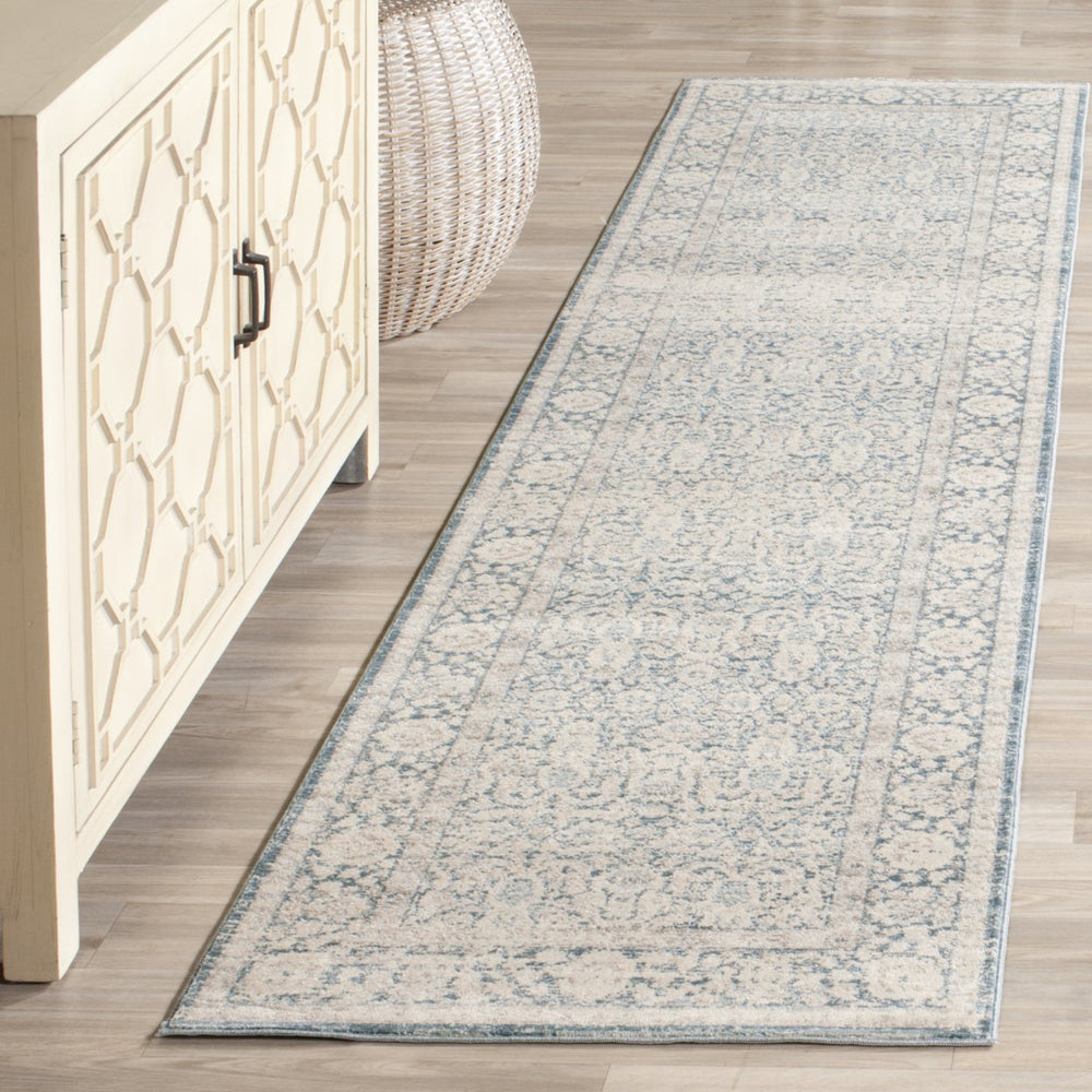 SAFAVIEH Archive Collection ARC674B Blue / Grey Rug Image 2