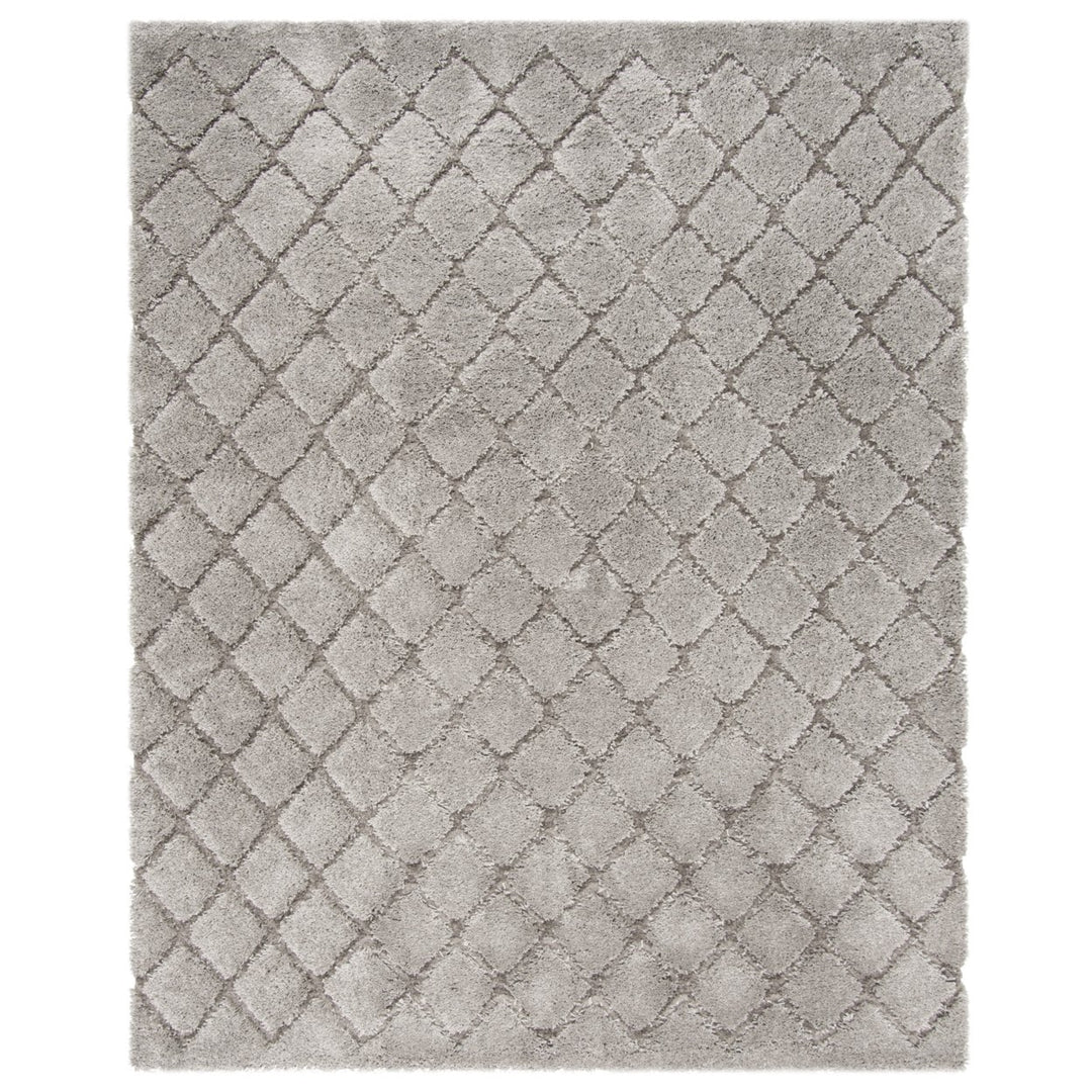 SAFAVIEH Adriana Shag ARG780B Lt Grey / Lt Grey Rug Image 1