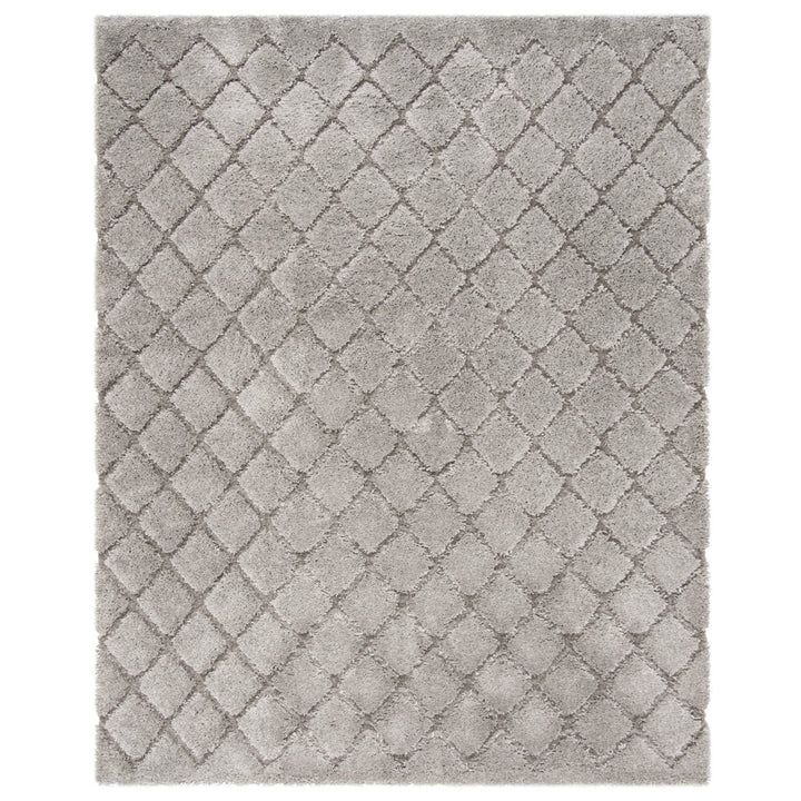 SAFAVIEH Adriana Shag ARG780B Lt Grey / Lt Grey Rug Image 1