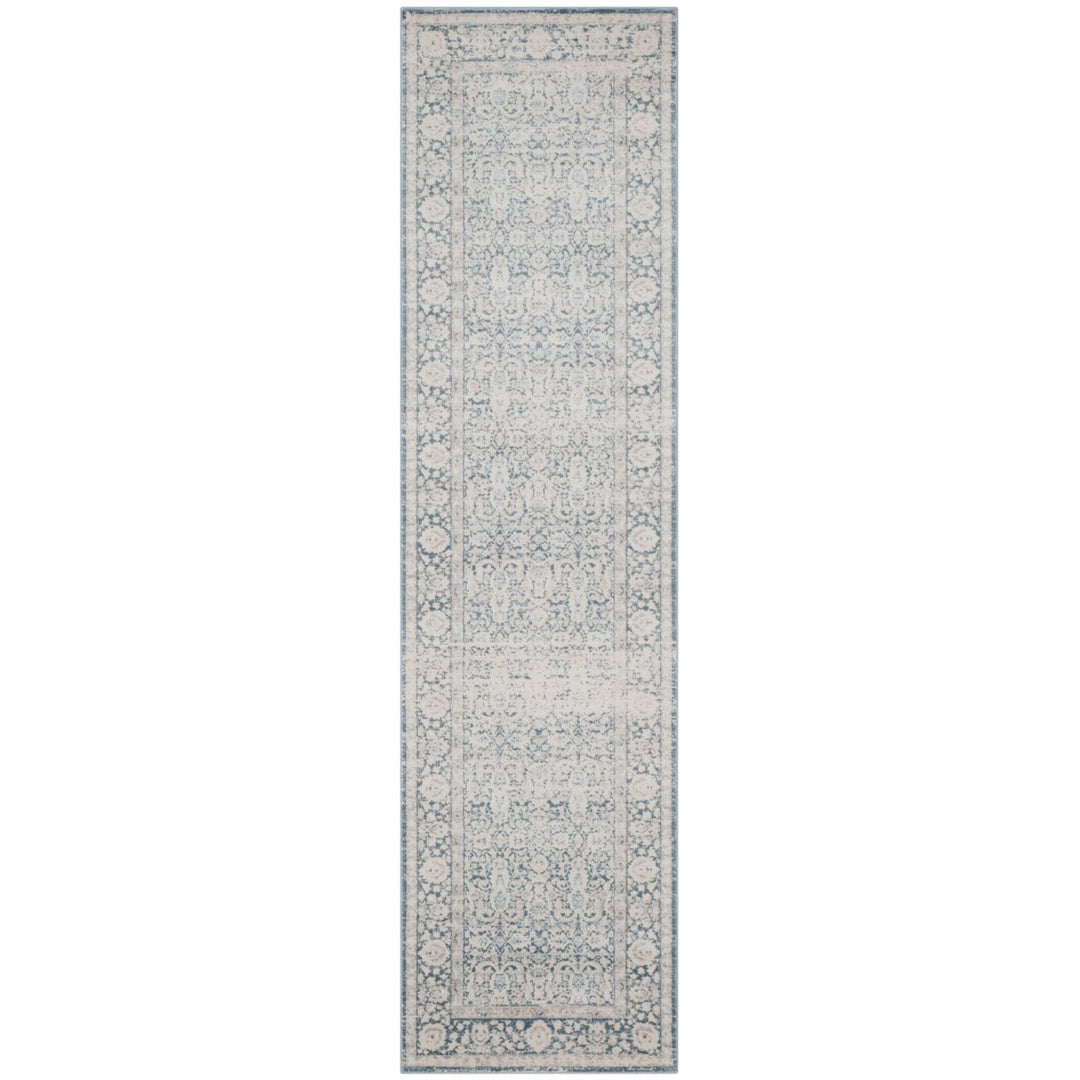 SAFAVIEH Archive Collection ARC674B Blue / Grey Rug Image 3