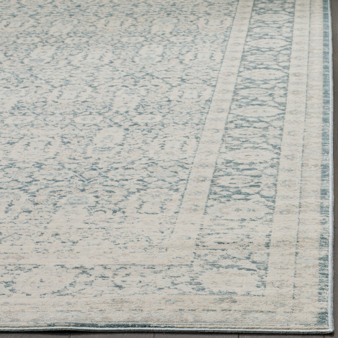 SAFAVIEH Archive Collection ARC674B Blue / Grey Rug Image 4