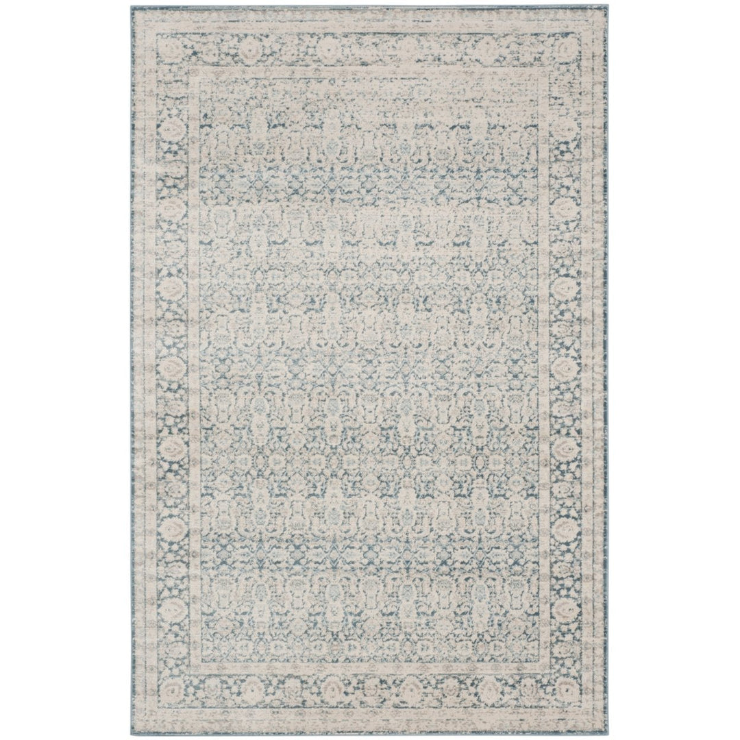 SAFAVIEH Archive Collection ARC674B Blue / Grey Rug Image 1