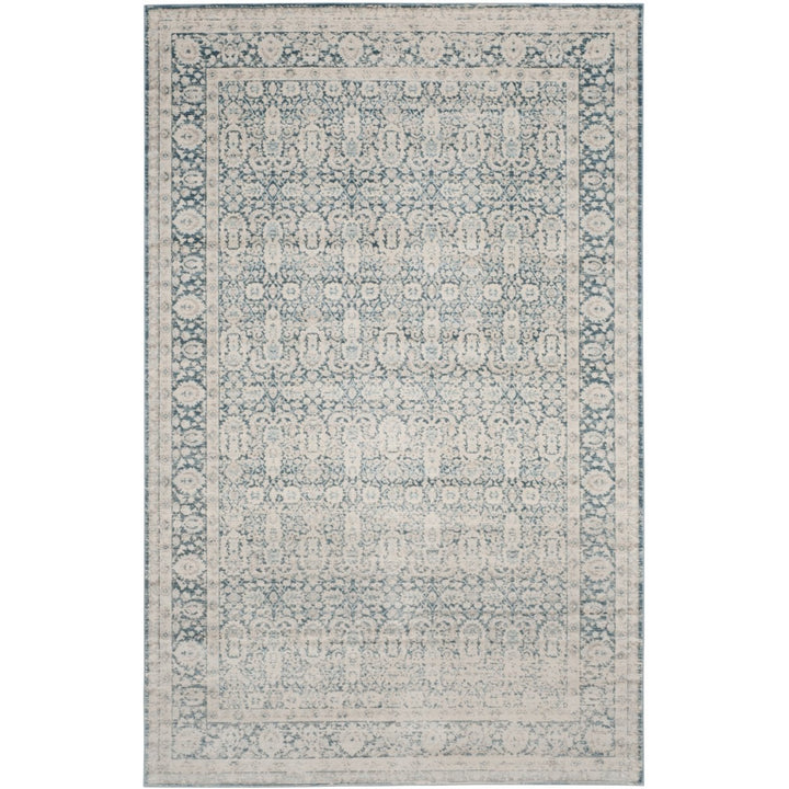 SAFAVIEH Archive Collection ARC674B Blue / Grey Rug Image 6