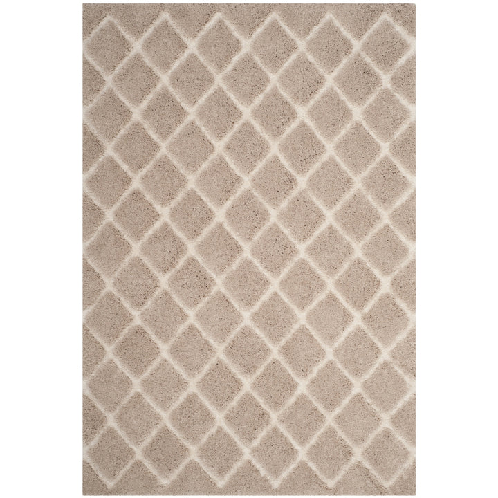 SAFAVIEH Adriana Shag Collection ARG780D Beige / Cream Rug Image 1