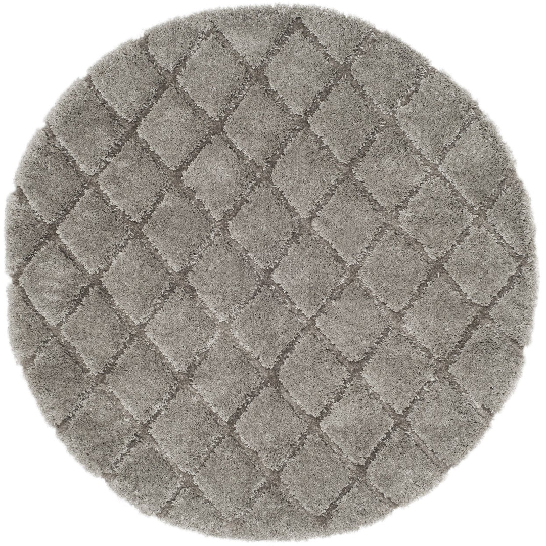 SAFAVIEH Adriana Shag ARG780B Lt Grey / Lt Grey Rug Image 1