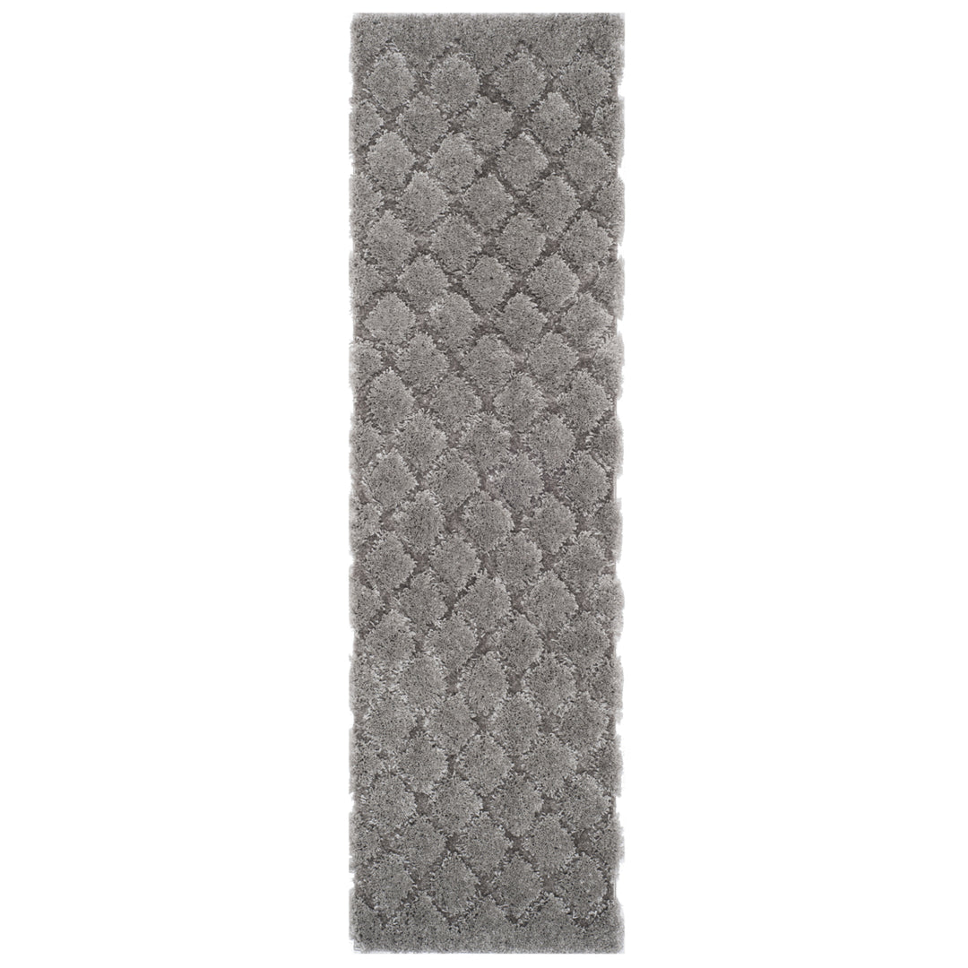 SAFAVIEH Adriana Shag ARG780B Lt Grey / Lt Grey Rug Image 5