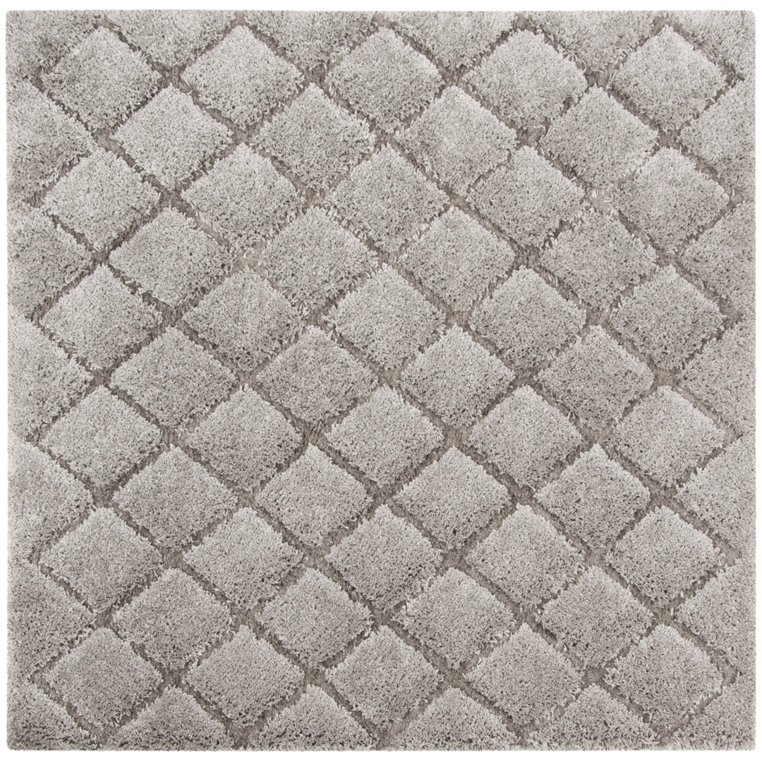 SAFAVIEH Adriana Shag ARG780B Lt Grey / Lt Grey Rug Image 6