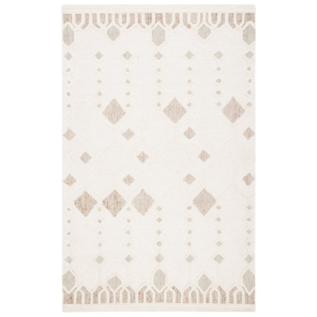 SAFAVIEH Artistry ARR501A Handmade Ivory / Sage Rug Image 10